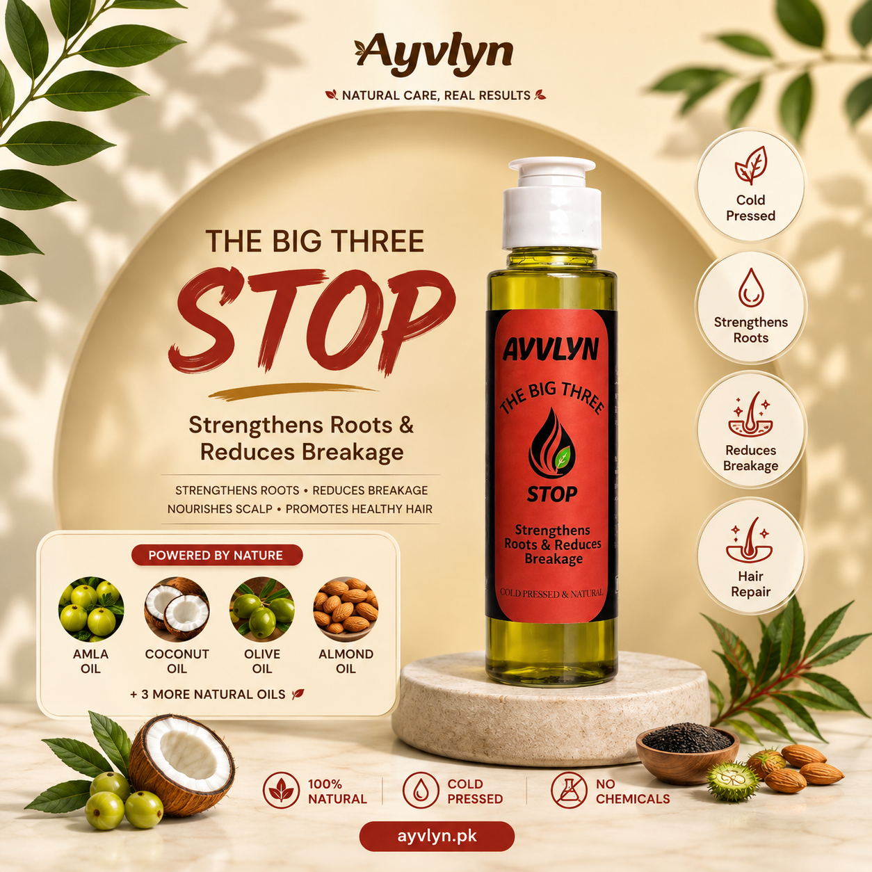 Stop - Hair fall Control Oil